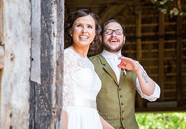 wedding photography at the barn venue
