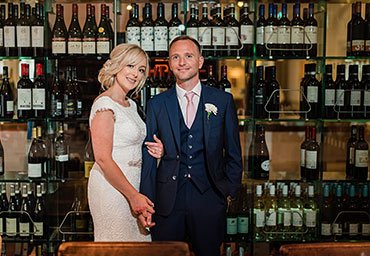 Indoor wedding reception phoo