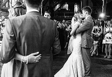 Dancing at the wedding party