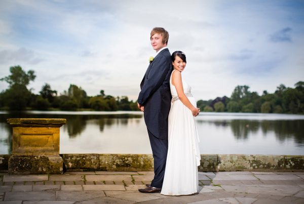 Wedding photos at Hever Castle